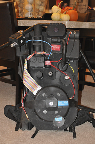 Picture of home made proton pack.