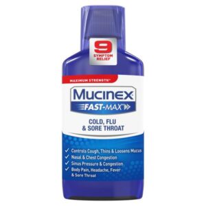 Bottle of Mucinex