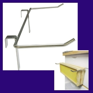 photo of metal frame perch as part of a list of gifts for new beekeepers